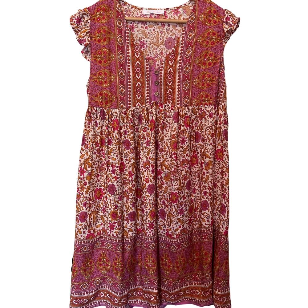 Ces Femme Boho Dress, Women's Size S, NWOT
